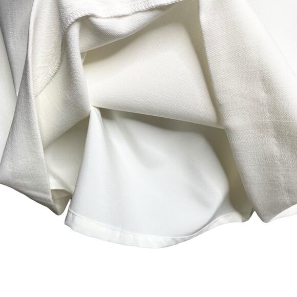 French Connection Whisper Square Neck Ruffle Dress size 12 - Picture 6 of 8